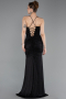 Abschlusskleid Lang Schwarz ABU6115