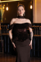 Abendkleid Lang Braun ABU6094