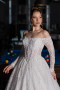 Hochzeitskleider Lang Spitze Weiß ABG194