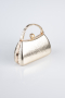 Abendtasche Kristall Gold KC752