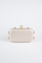 Abendtasche Gemustert Gold KC714