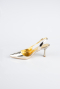 Party-Schuhe Gespiegelt Gold AB2102