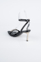 Stiletto Haut Schwarz AB2109