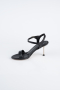 Party-Schuhe Leder Schwarz AB2112