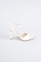 Party-Schuhe Lackleder Weiß AB2113