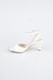 Party-Schuhe Lackleder Weiß AB2113