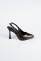 Party-Schuhe Haut Braun ABC2105