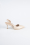 Stiletto Leder Hautfarben ABD2102