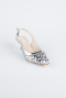 Stiletto Schuppig Silber ABP2107