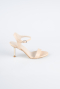 Party-Schuhe Leder Hautfarben AB2112