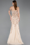 Designer Abendkleid Lang Gold ABU6116