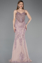 Designer Abendkleid Lang Lavendel ABU6116
