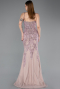 Designer Abendkleid Lang Lavendel ABU6116