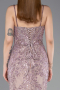 Designer Abendkleid Lang Lavendel ABU6116