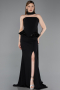 Abendkleid Lang Schwarz ABU6120