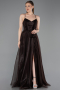 Abschlusskleid Lang Braun ABU6123