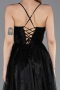 Abschlusskleid Lang Schwarz ABU6123