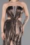 Abschlusskleid Lang Braun ABU6127