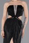 Abschlusskleid Lang Schwarz ABU6127