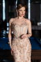 Designer Abendkleid Lang Gold ABU6116
