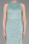 Minzgrün Abendkleid Lang ABU4791