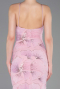Puder Abendkleid Schuppig Lang ABU5713