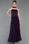 Abendkleid Lang Chiffon Violette ABU6150