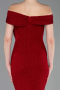 Abschlusskleid Lang Rot ABU6151
