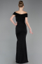 Abschlusskleid Lang Schwarz ABU6151
