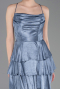 Partykleid Kurz Satin Indigo ABK2624