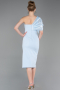 Partykleid Midi Eisblau ABK2625