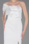 Partykleid Midi Weiß ABK2625