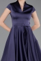 Partykleid Midi Satin Violette ABK2626