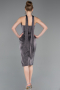 Partykleid Midi Anthrazit ABK2627