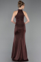 Braun Abendkleid Lang ABU6083