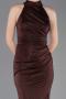 Braun Abendkleid Lang ABU6083