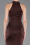 Braun Abendkleid Lang ABU6083