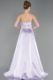 Lila Abendkleid Satin Lang ABU5932