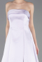 Lila Abendkleid Satin Lang ABU5932