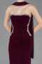 Violette Abendkleid Lang ABU6020