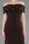Abschlusskleid Lang Braun ABU6161