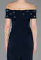 Abschlusskleid Lang Marineblau ABU6161