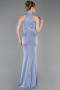 Indigo Abendkleid Lang ABU5426