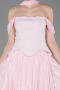 Partykleid Midi Chiffon Puder ABK2619
