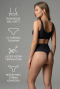 Bauch & Taille Formendes Korsett Schwarz EM2806