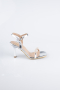 Party-Schuhe Leder Silber AB2117