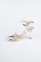 Party-Schuhe Leder Silber AB2117