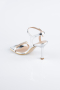 Party-Schuhe Leder Silber AB2117
