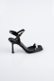 Party-Schuhe Leder Schwarz AB2117