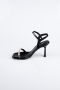 Party-Schuhe Leder Schwarz AB2117